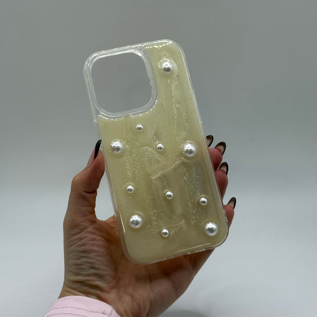 CASE IPHONE 13 PRO MAX PERLA AMORE