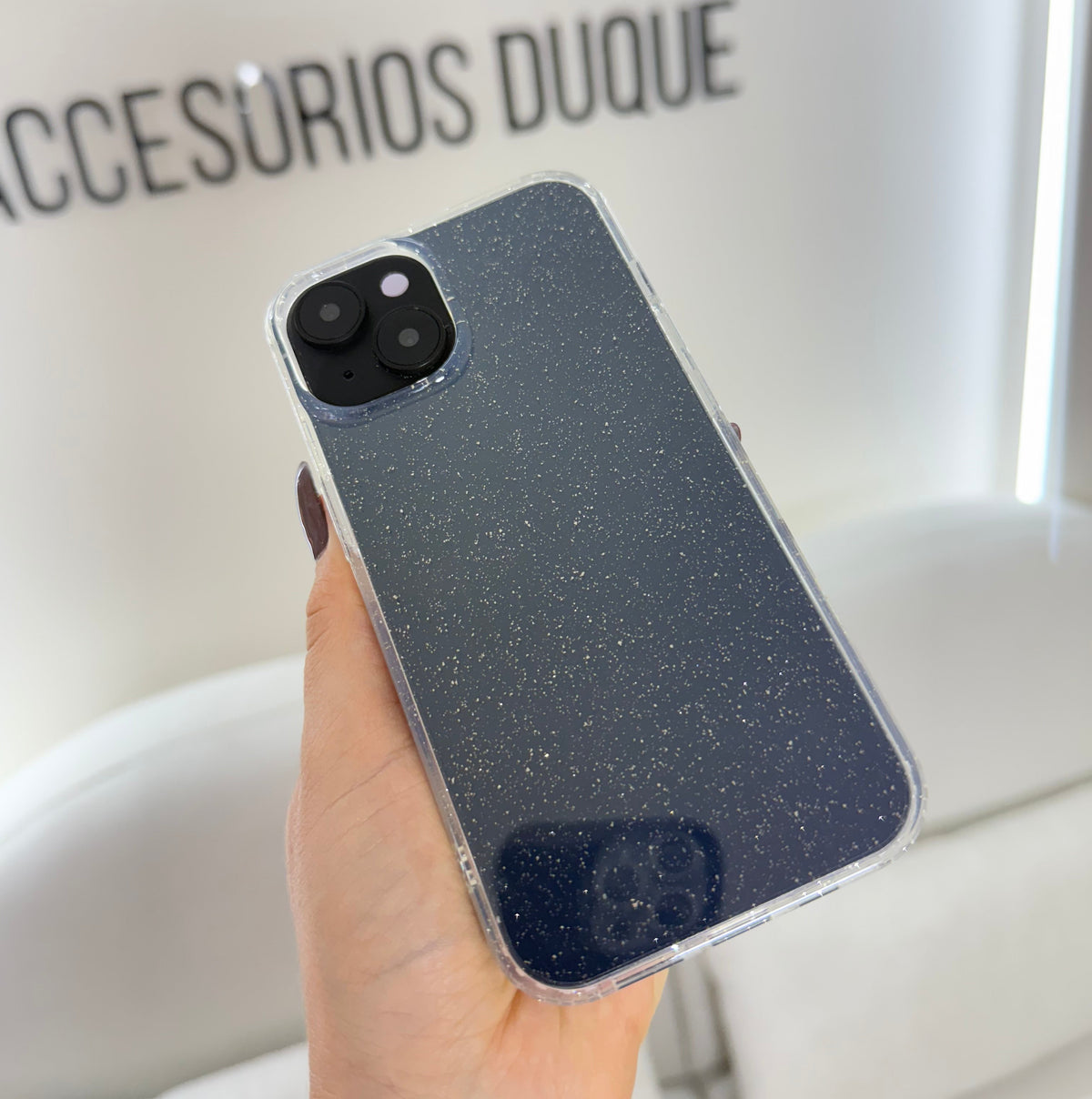 CASE IPHONE 15 GLITTER PASTA