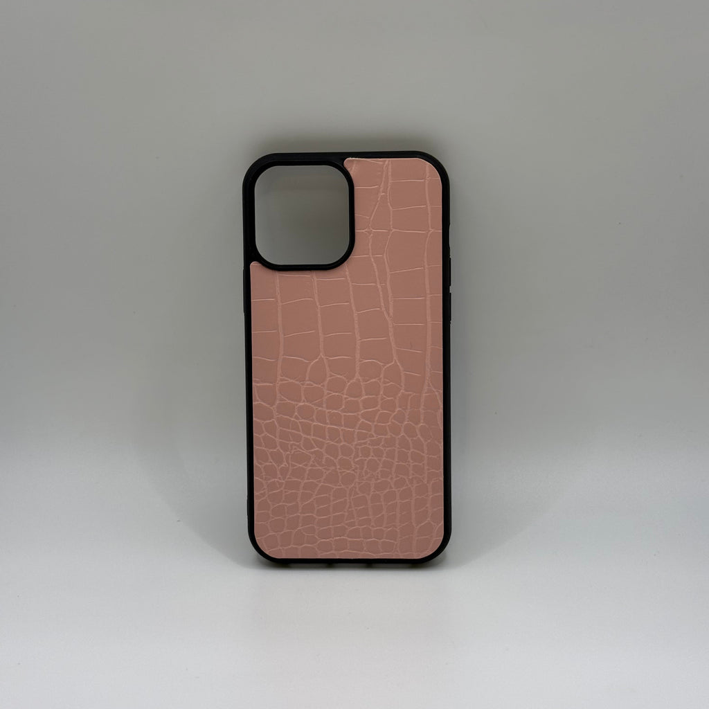 CASE IPHONE 13 PRO MAX COCODRILO ROSADO