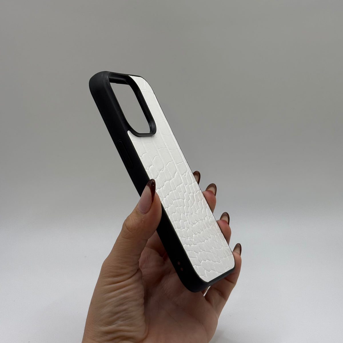 CASE IPHONE 14 PRO COCODRILO BLANCO