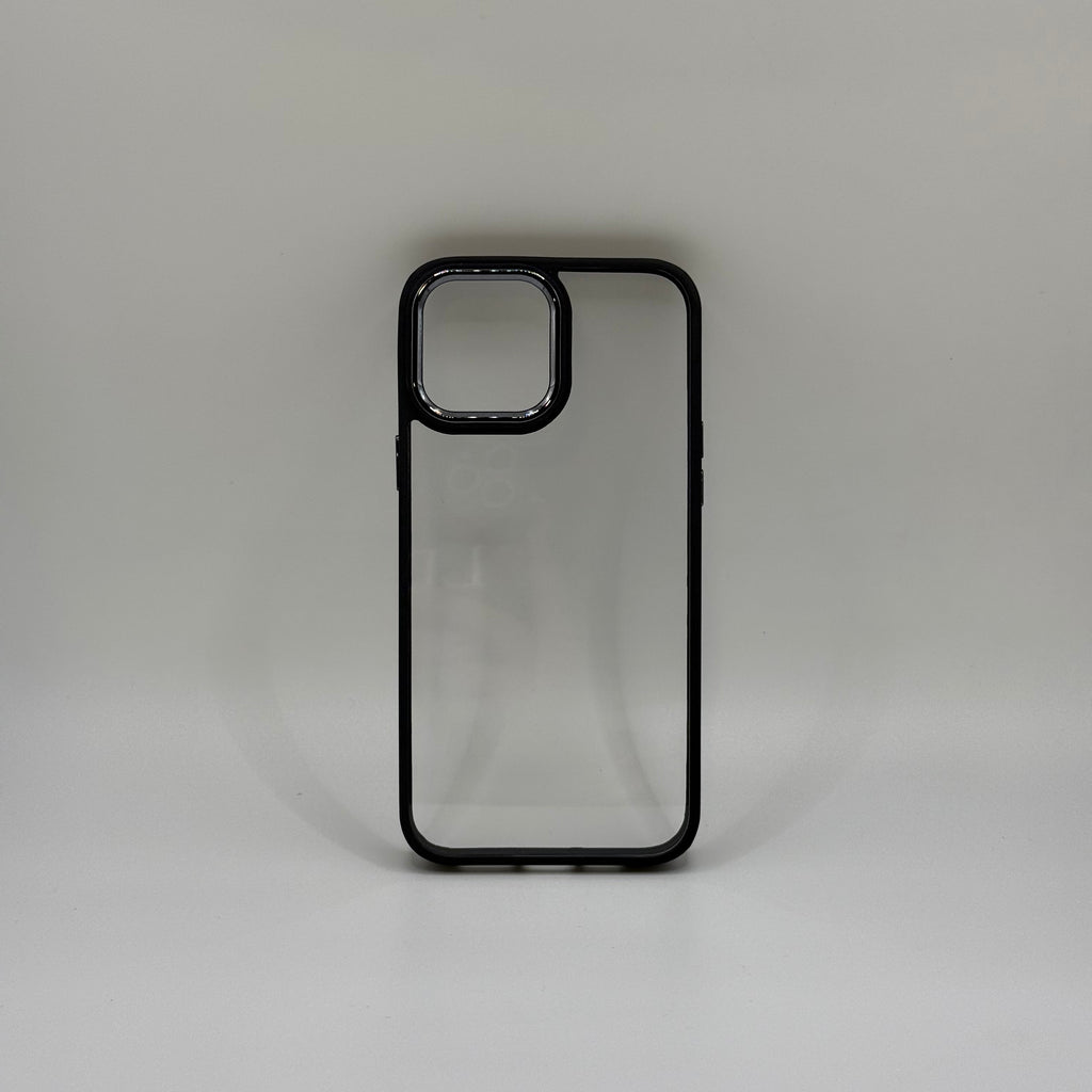CASE IPHONE 13 PRO BORDE COLOR NEGRO