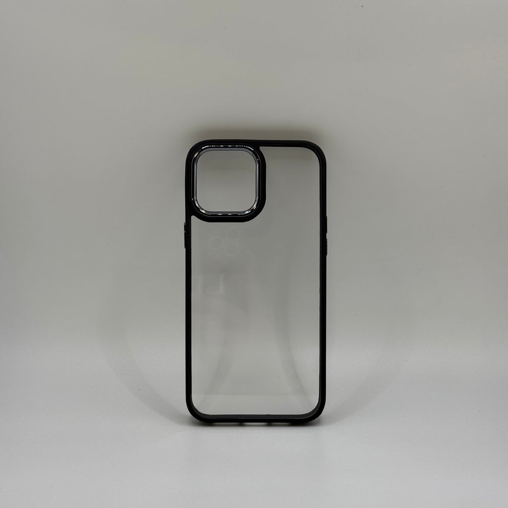 CASE IPHONE 13 PRO MAX BORDE COLOR NEGRO