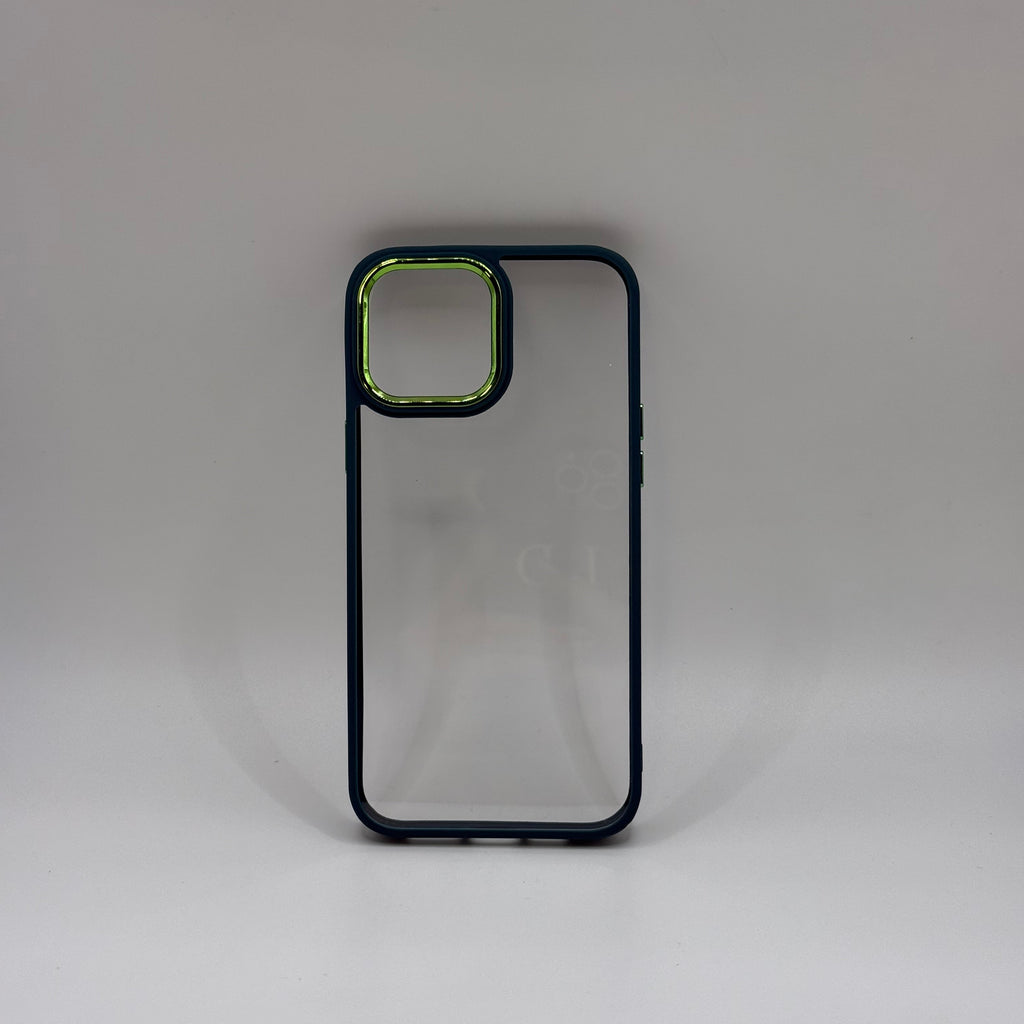 CASE IPHONE 13 PRO MAX BORDE COLOR VERDE