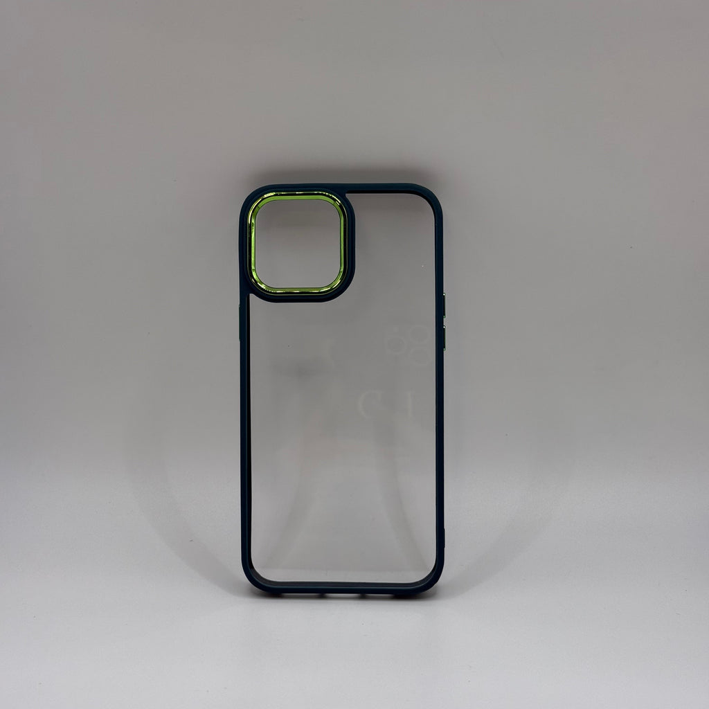 CASE IPHONE 12 PRO MAX BORDE COLOR VERDE