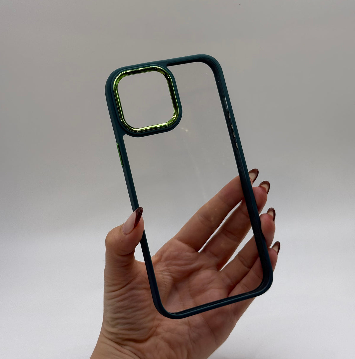 CASE IPHONE 11 PRO MAX BORDE COLOR VERDE