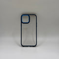 CASE IPHONE 12 PRO MAX BORDE COLOR AZUL