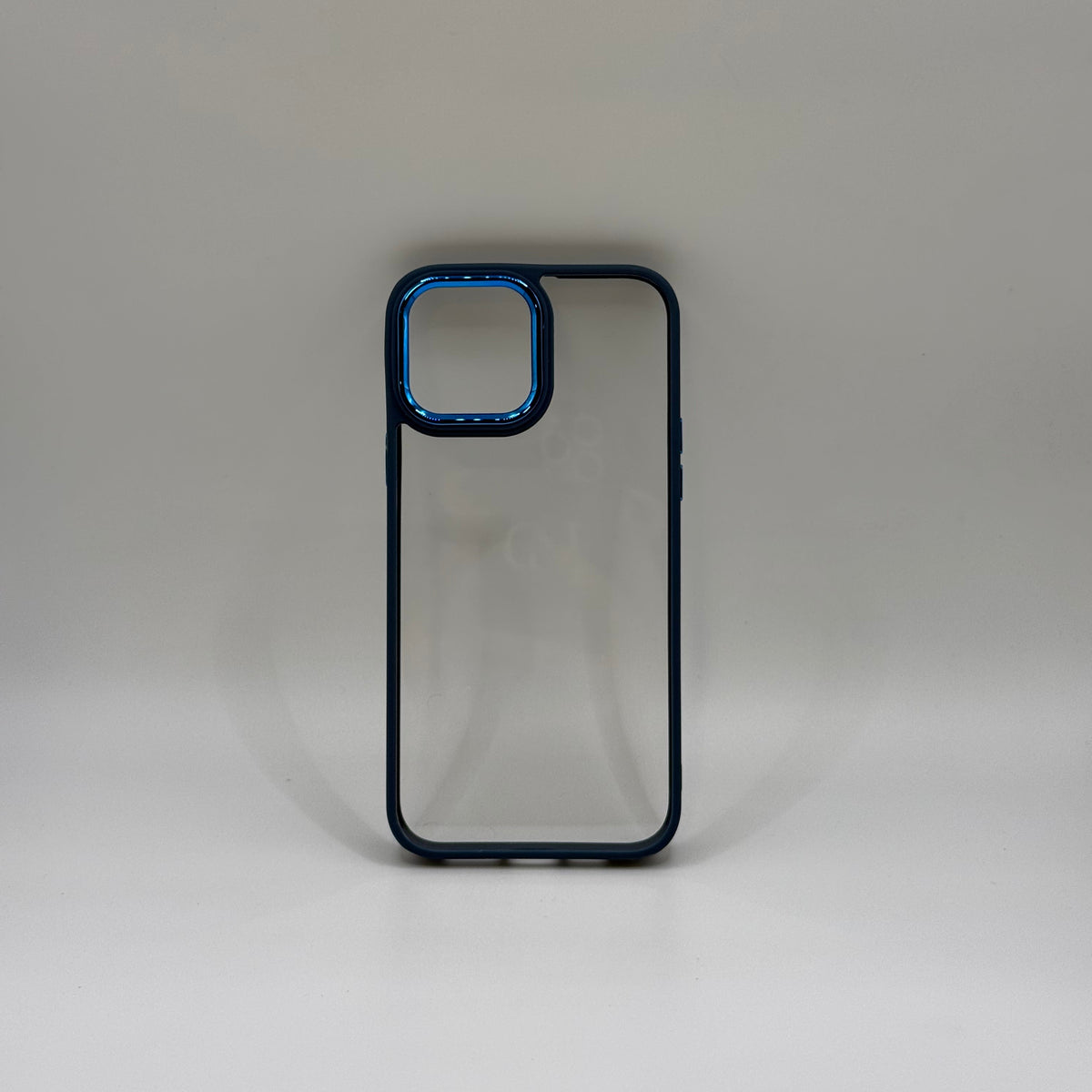 CASE IPHONE 12 PRO MAX BORDE COLOR AZUL