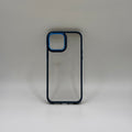CASE IPHONE 13 PRO MAX BORDE COLOR AZUL