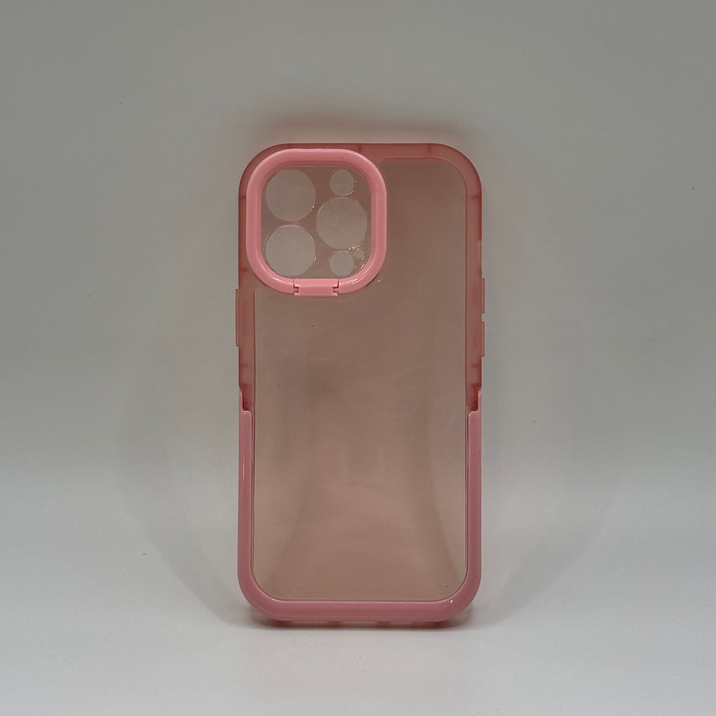 CASE IPHONE 13 PRO SOPORTE ROSADO