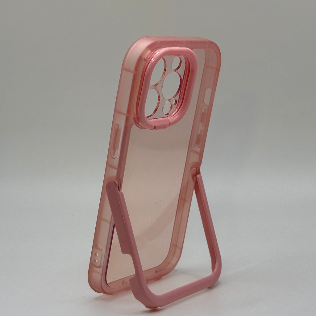 CASE IPHONE 13 PRO SOPORTE ROSADO