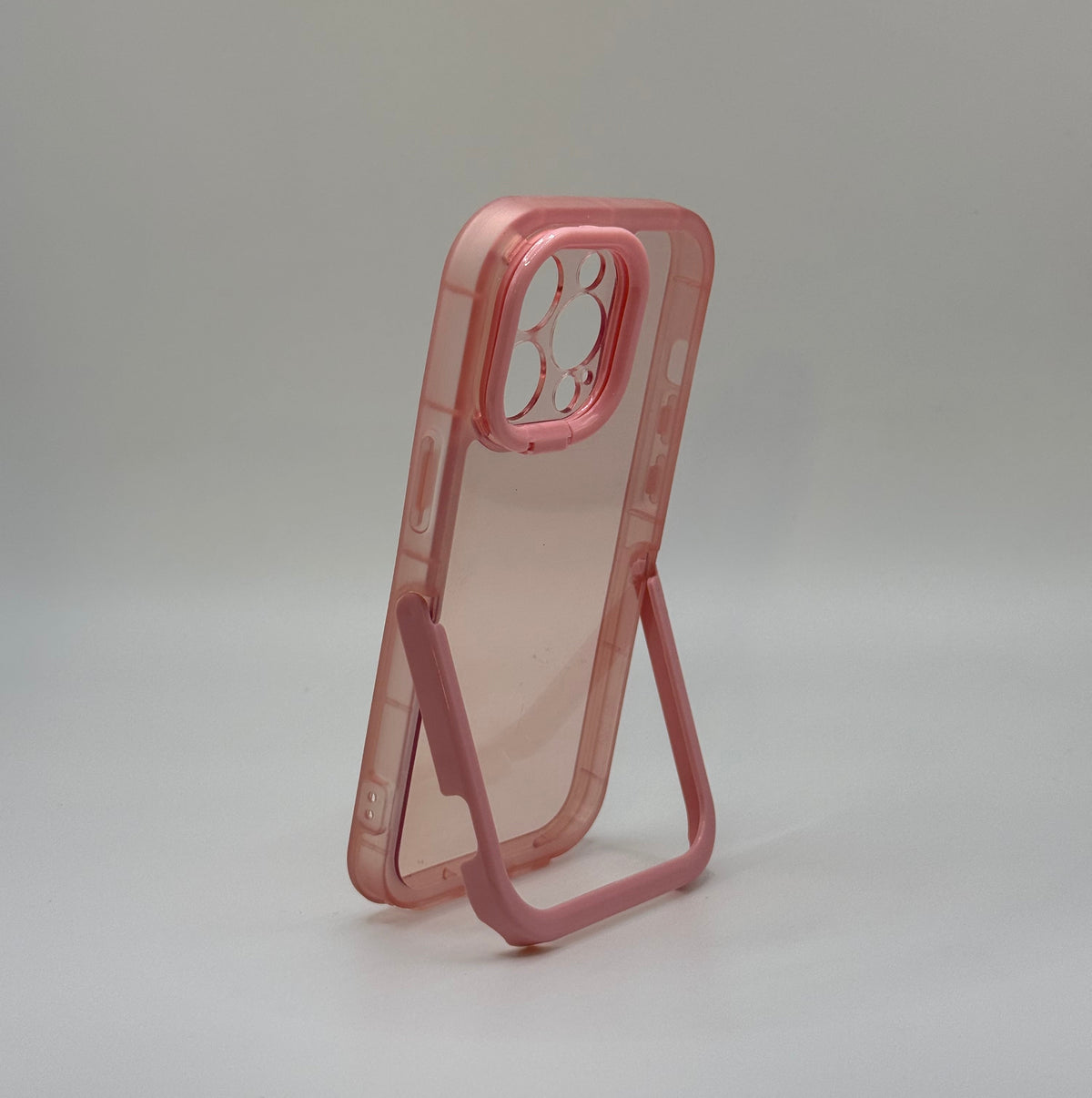 CASE IPHONE 12 PRO MAX SOPORTE ROSADO