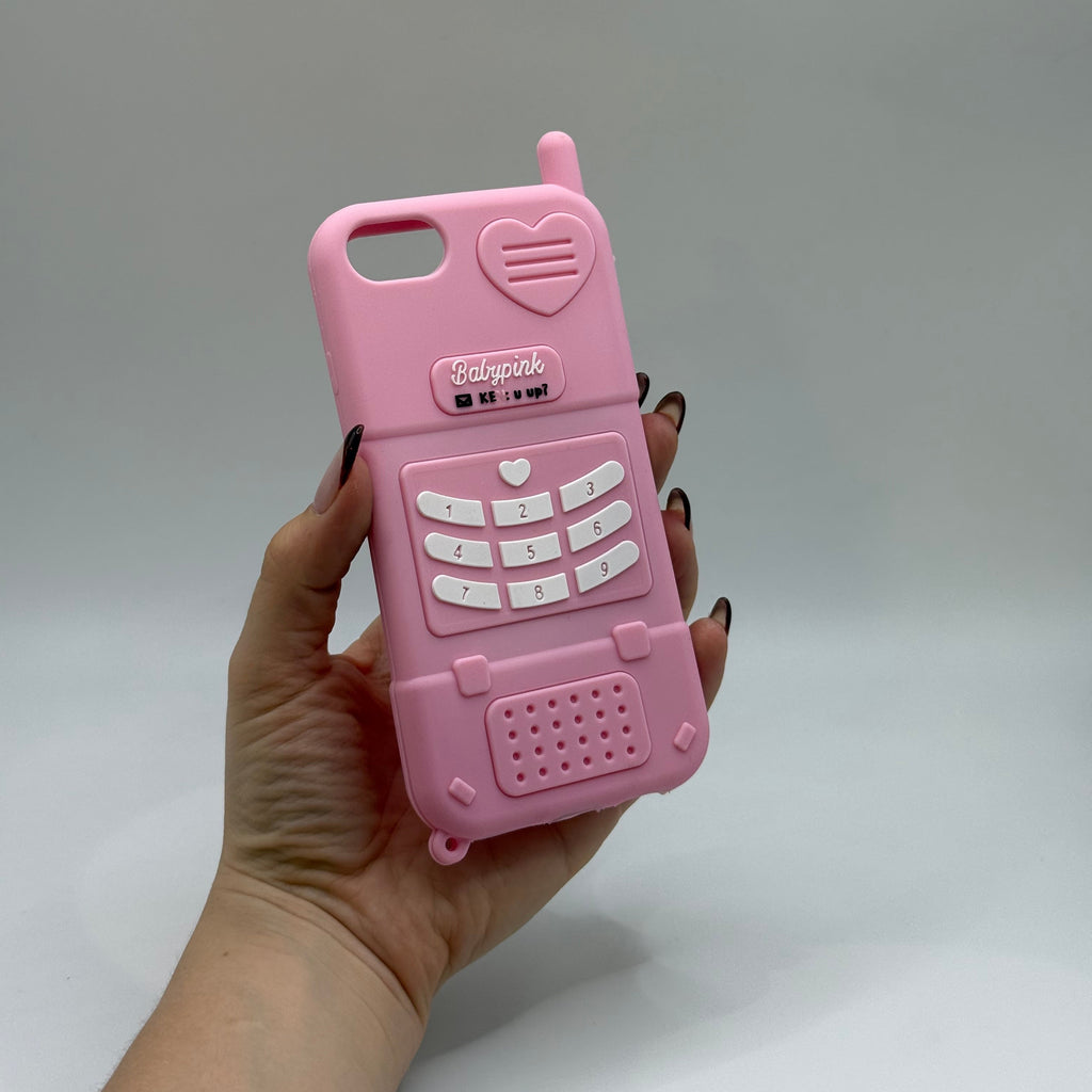 CASE IPHONE 7-8 TELÉFONO BARBIE