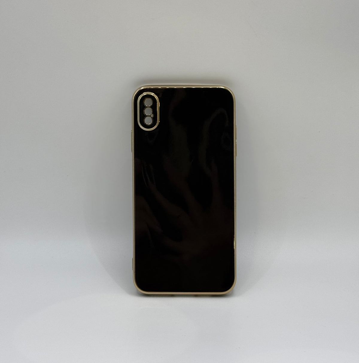 CASE IPHONE XS MAX LUJO NEGRO