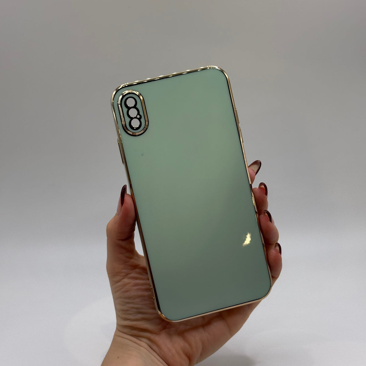 CASE IPHONE XS MAX LUJO VERDE
