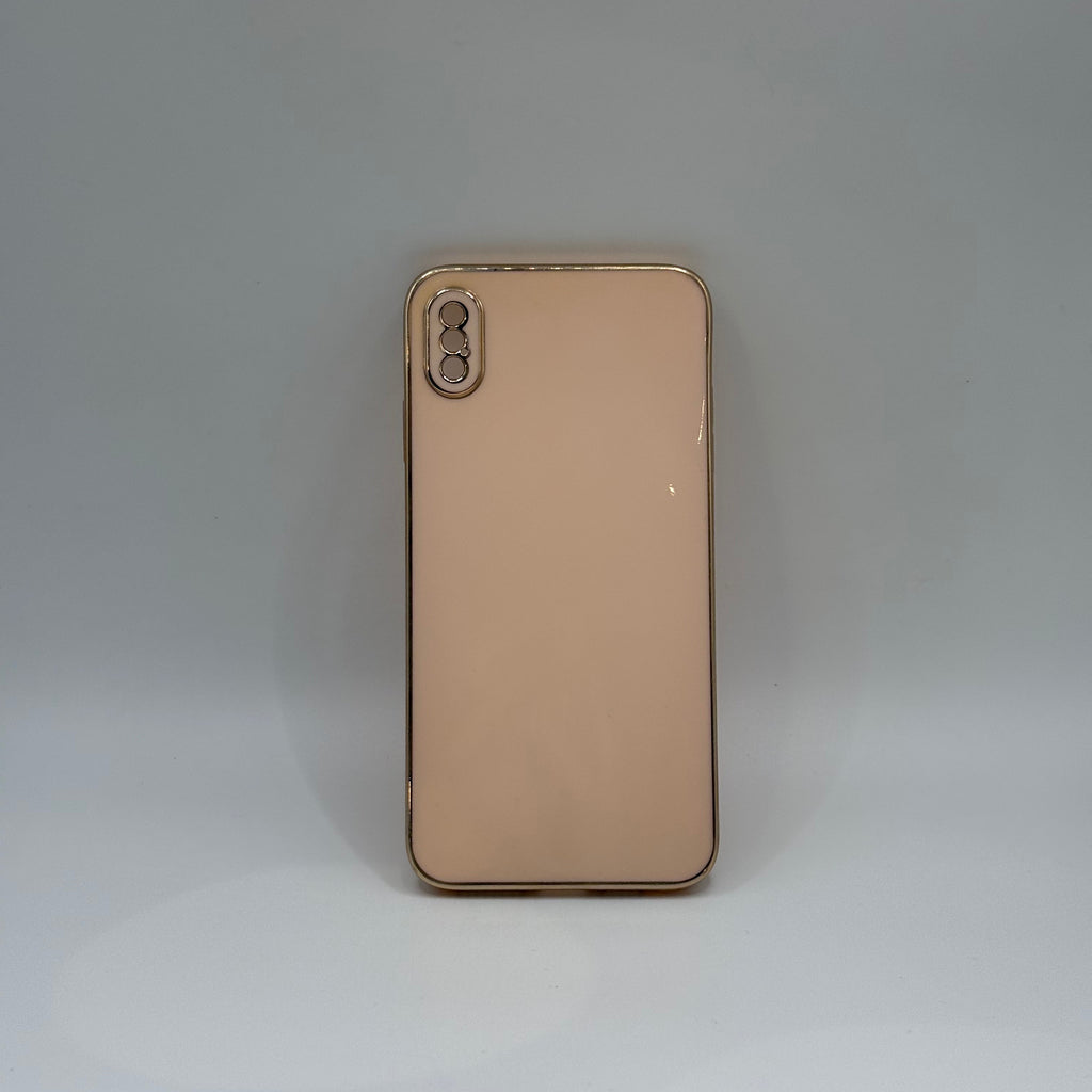 CASE IPHONE XS MAX LUJO ROSADO