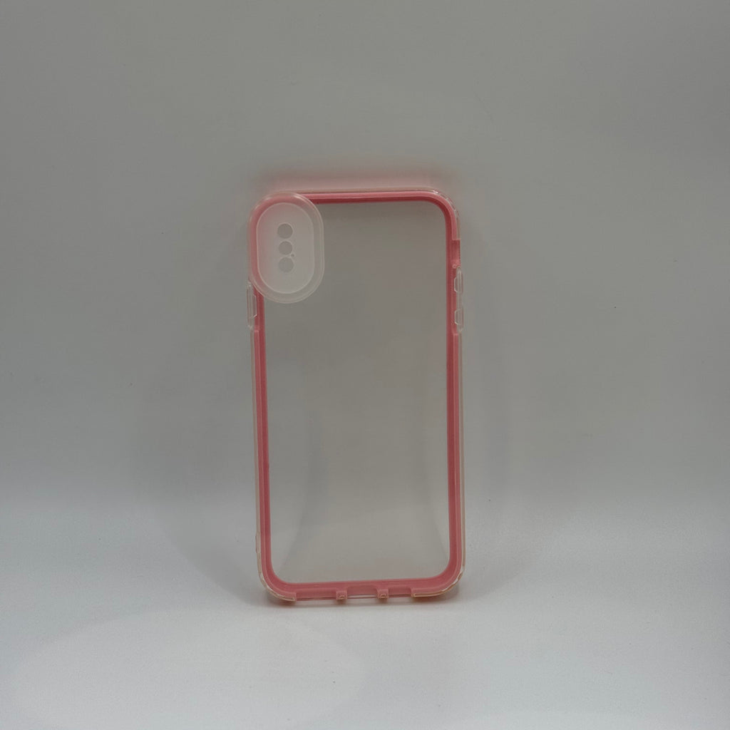 CASE IPHONE XS MAX 360 ROSADO