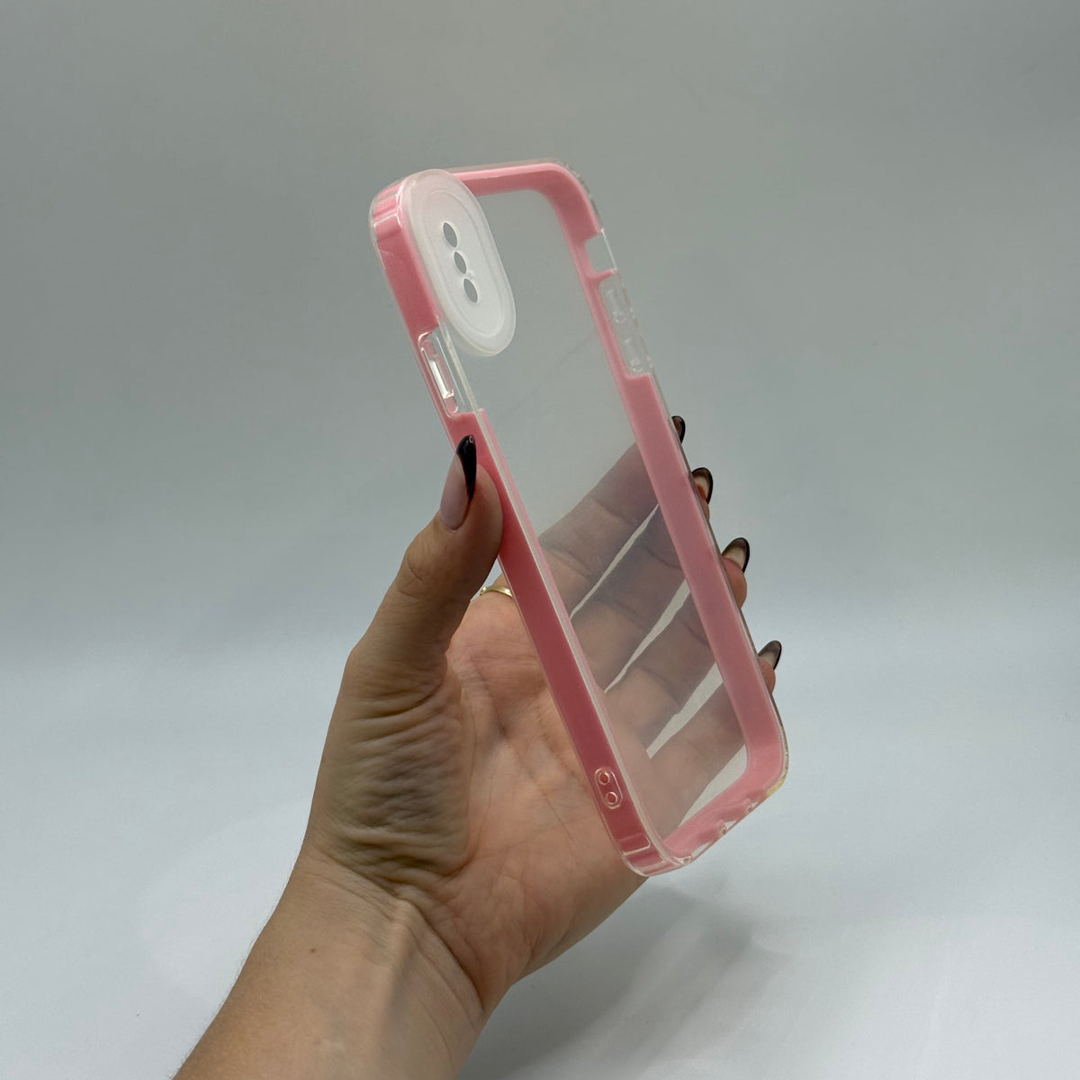 CASE IPHONE XS MAX 360 ROSADO