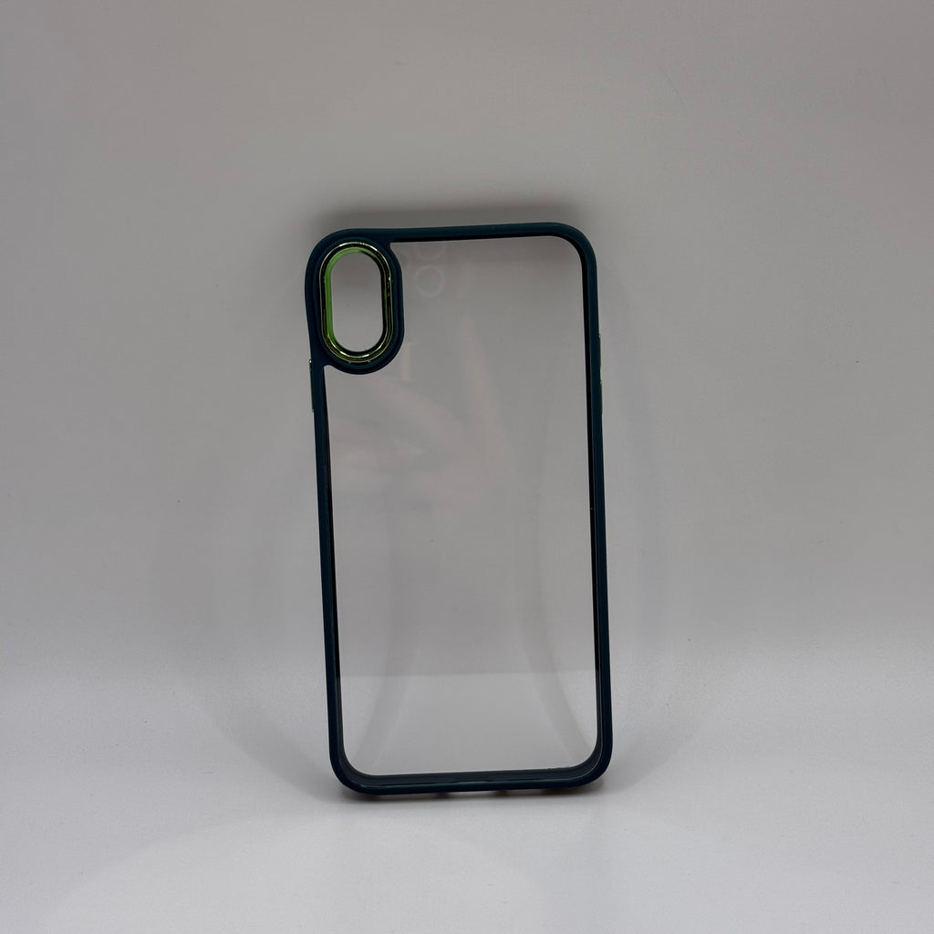 CASE IPHONE XR BORDE COLOR VERDE