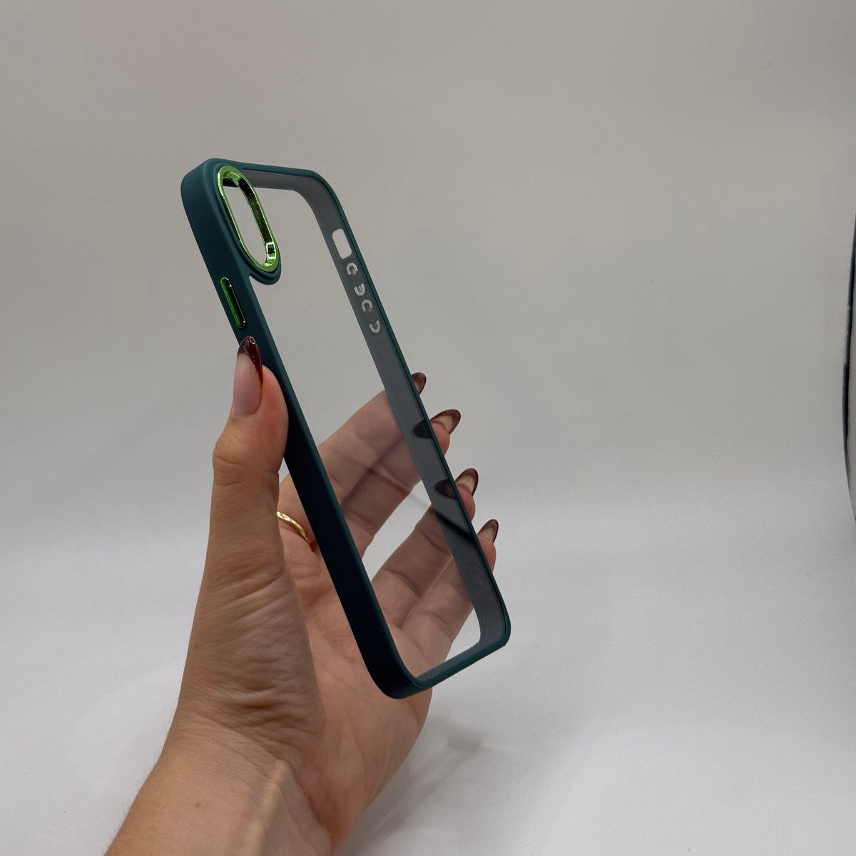 CASE IPHONE XS MAX BORDE COLOR VERDE