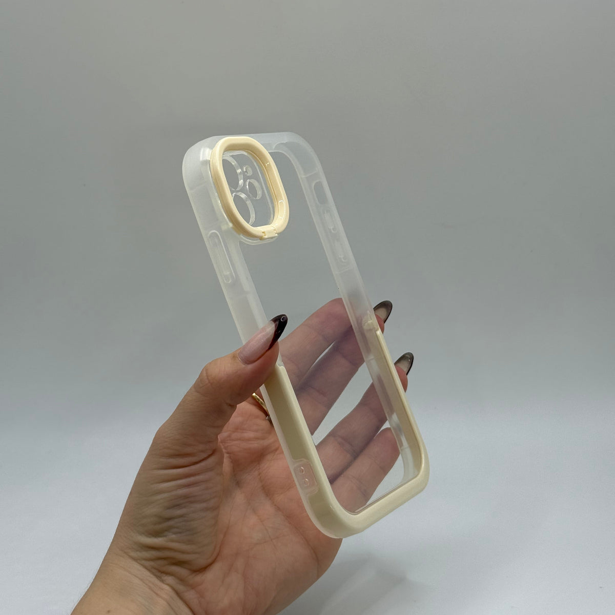 CASE IPHONE 11 SOPORTE BEIGE