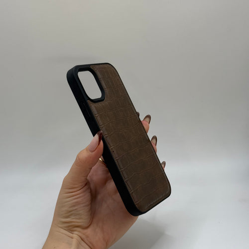 CASE IPHONE 11 COCODRILO CAFÉ