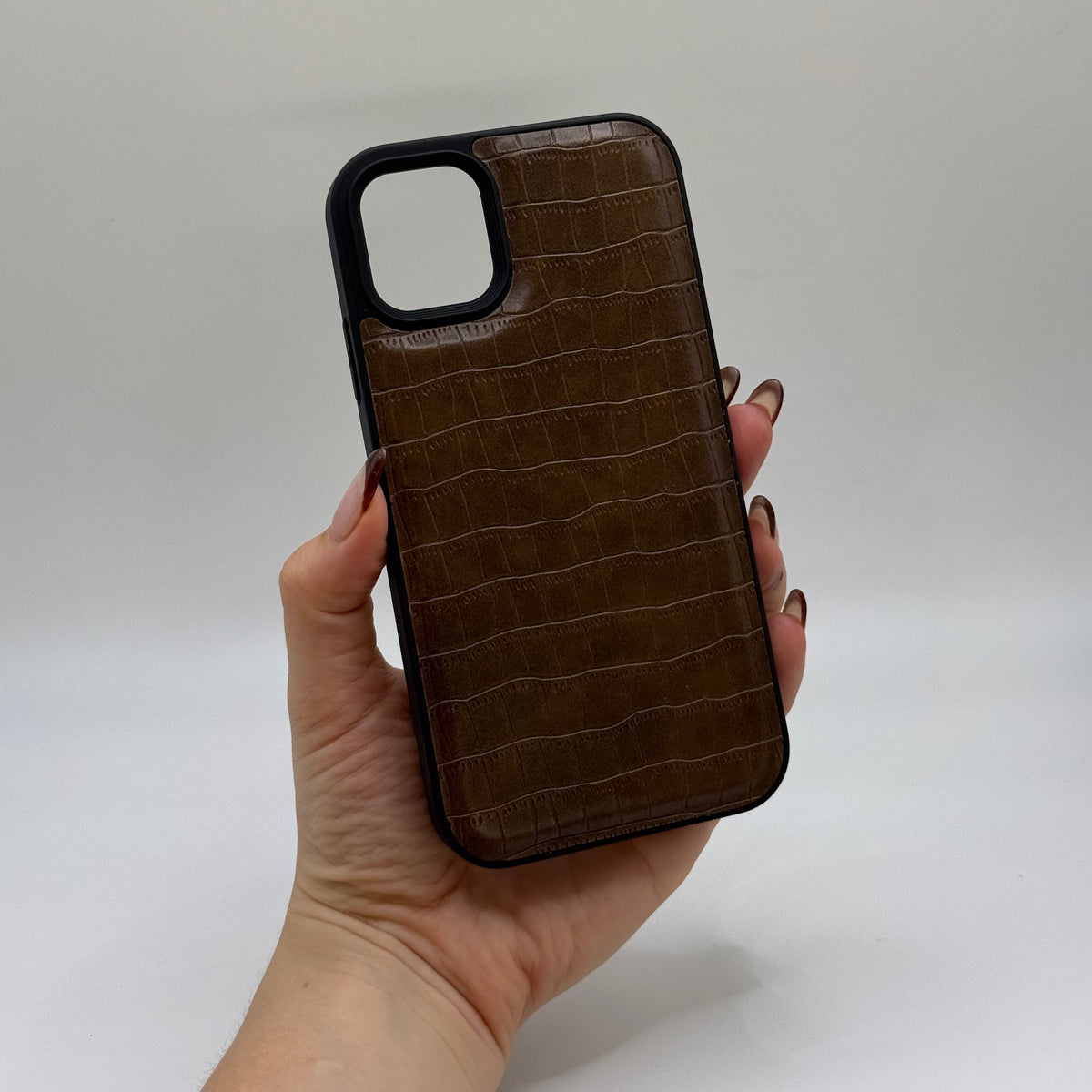 CASE IPHONE 11 COCODRILO CAFÉ