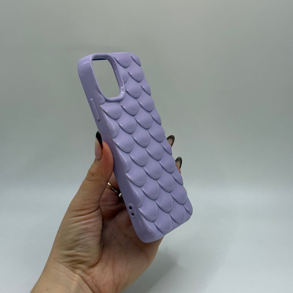 CASE IPHONE 11 ESCAMAS LILA
