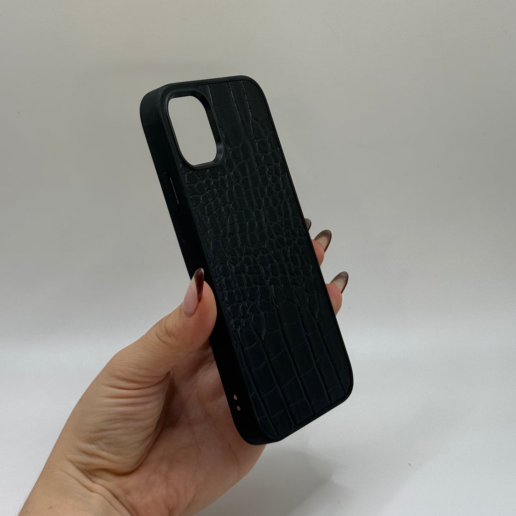 CASE IPHONE 11 COCODRILO NEGRO