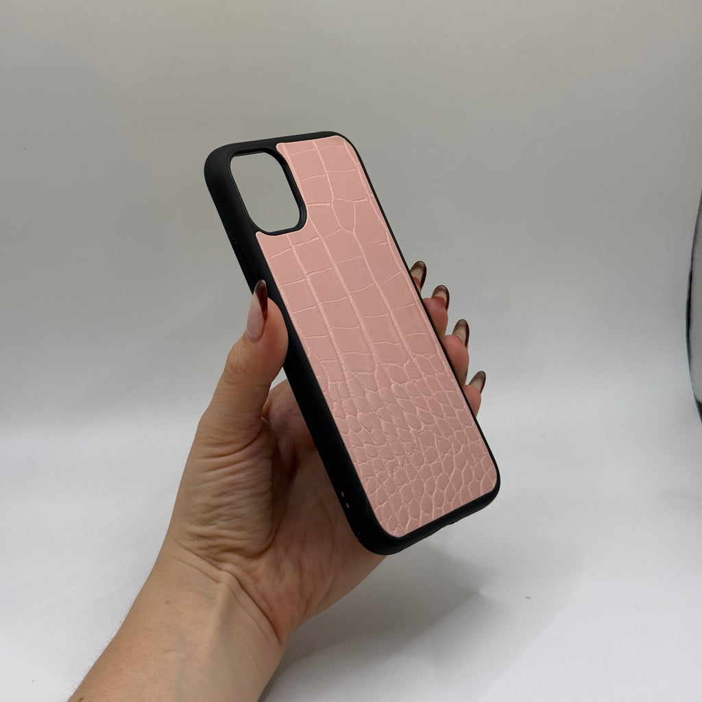 CASE IPHONE 11 COCODRILO ROSADO