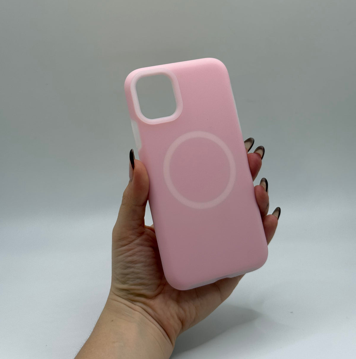 CASE IPHONE 11 MAGIC PASTEL ROSADO