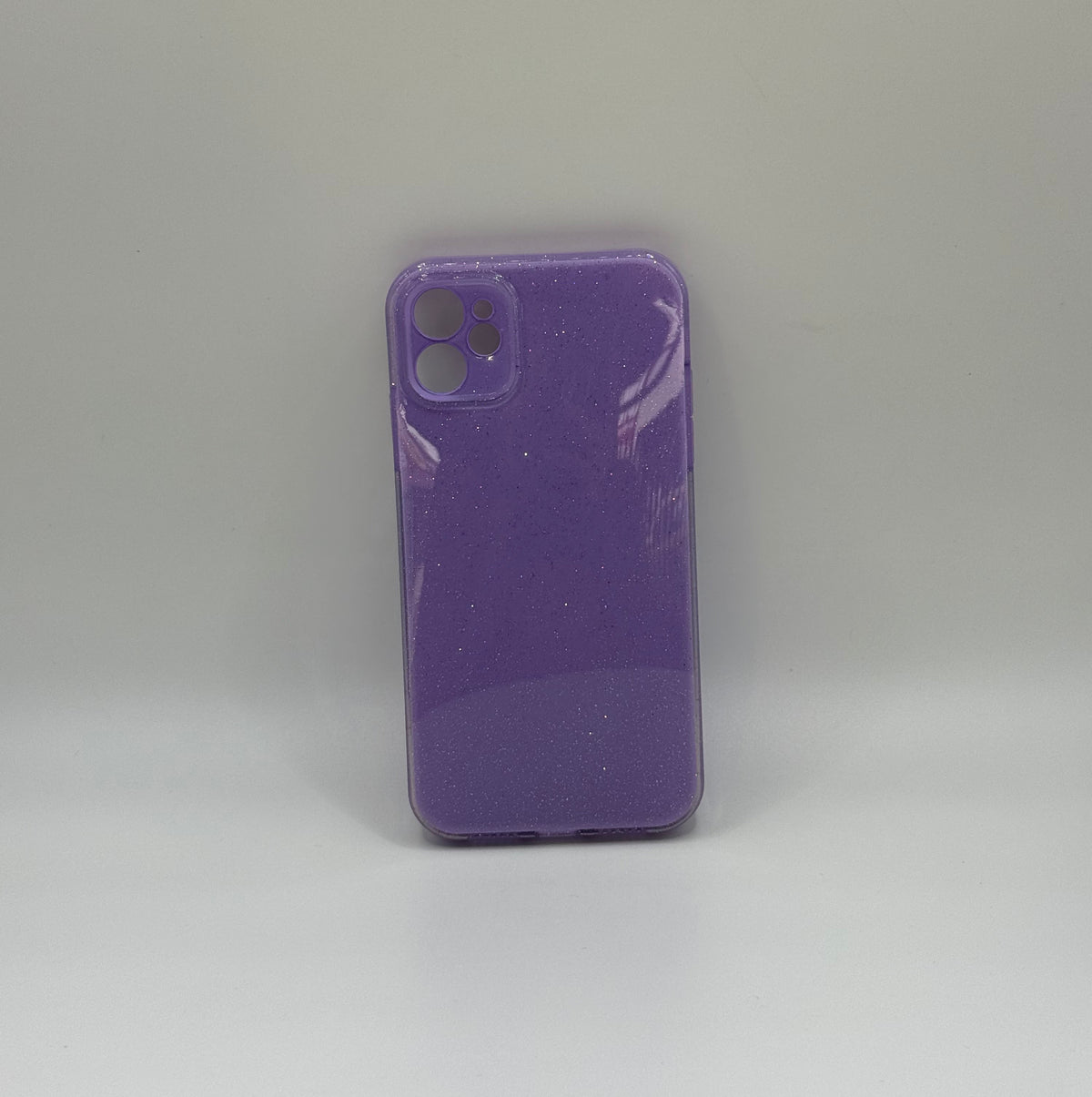 CASE IPHONE 11 DESTELLOS LILA