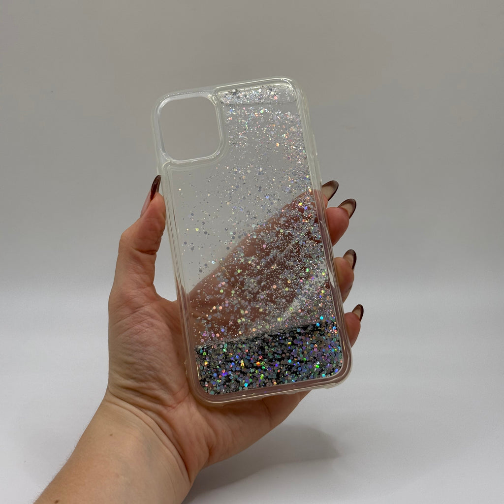 CASE IPHONE 11 PECERA PLATEADA