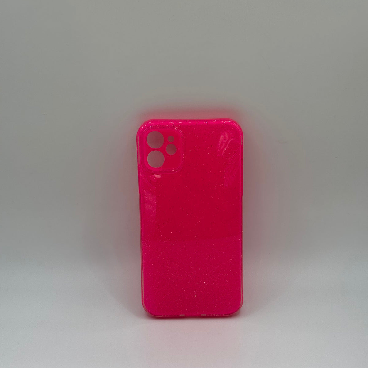 CASE IPHONE 11 DESTELLOS FUCSIA