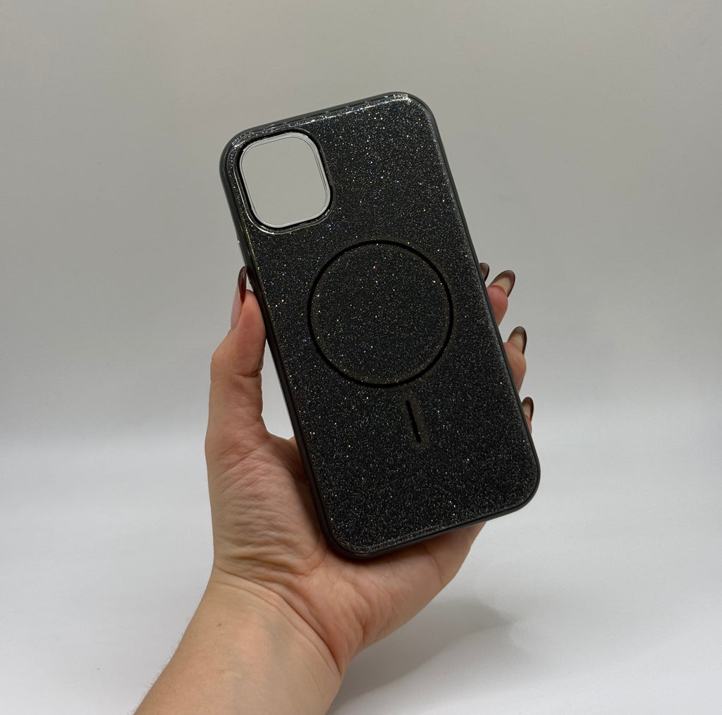 CASE IPHONE 11 GLAM MAGSAFE NEGRO