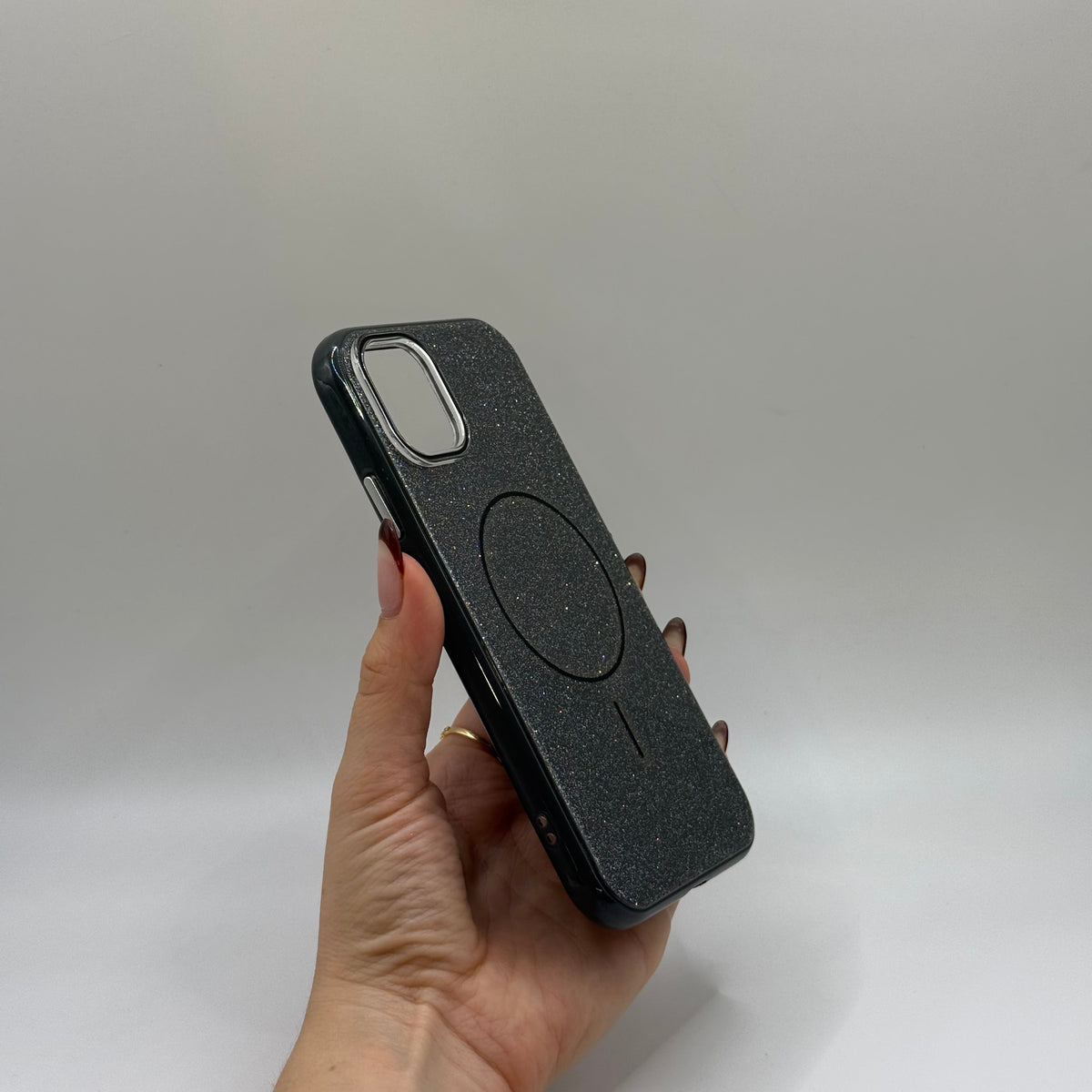 CASE IPHONE 11 GLAM MAGSAFE NEGRO