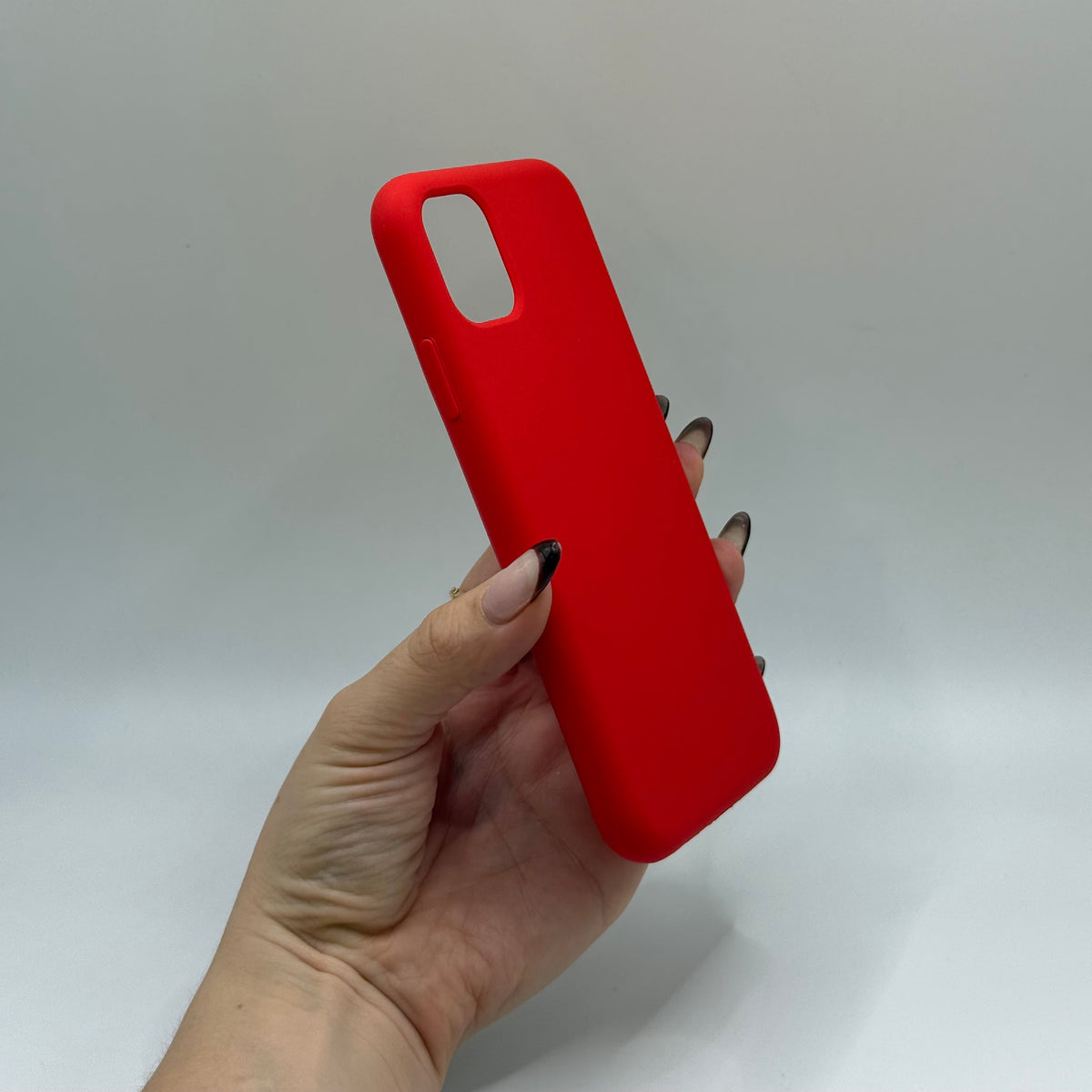 CASE IPHONE 11 SILICONA ROJA