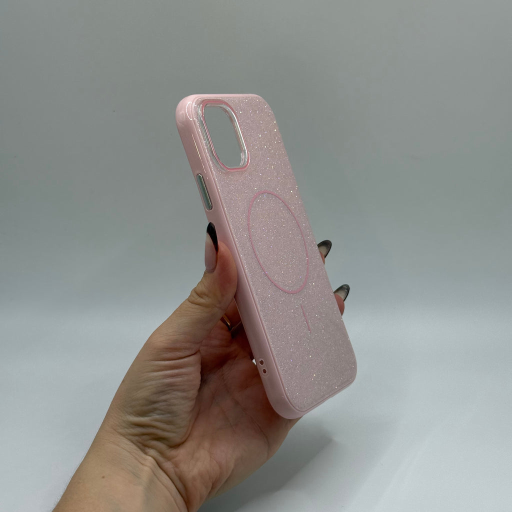 CASE IPHONE 11 GLAM MAGSAFE PINK