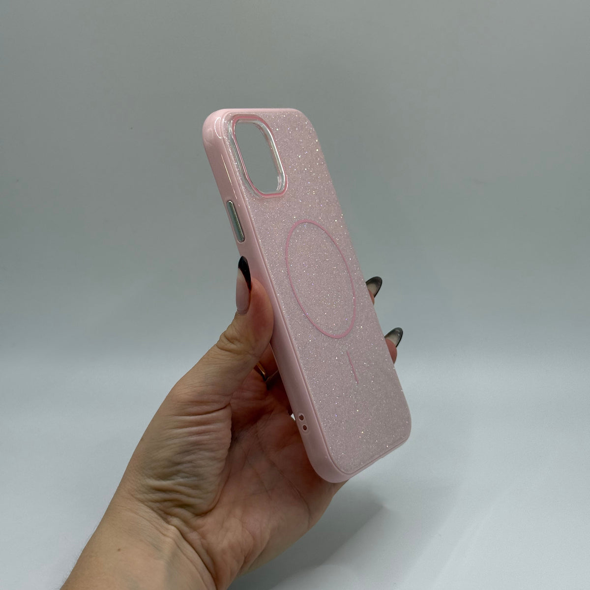 CASE IPHONE 11 GLAM MAGSAFE PINK