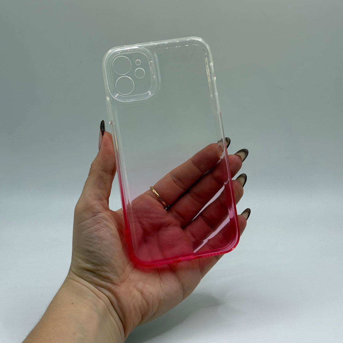 CASE IPHONE 11 DEGRADE ROSADO