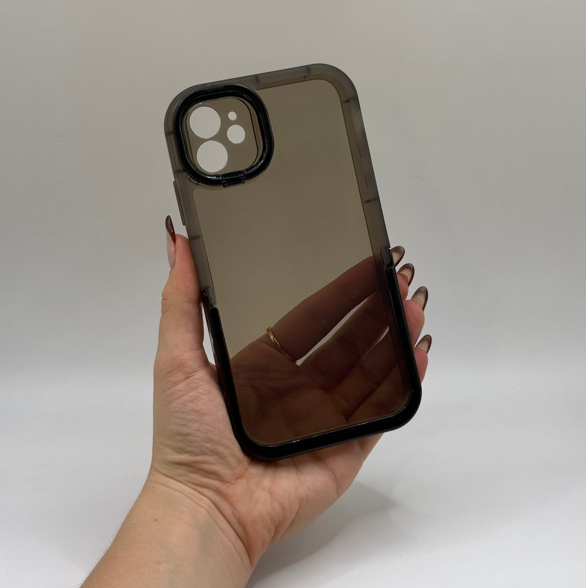 CASE IPHONE 11 SOPORTE NEGRO