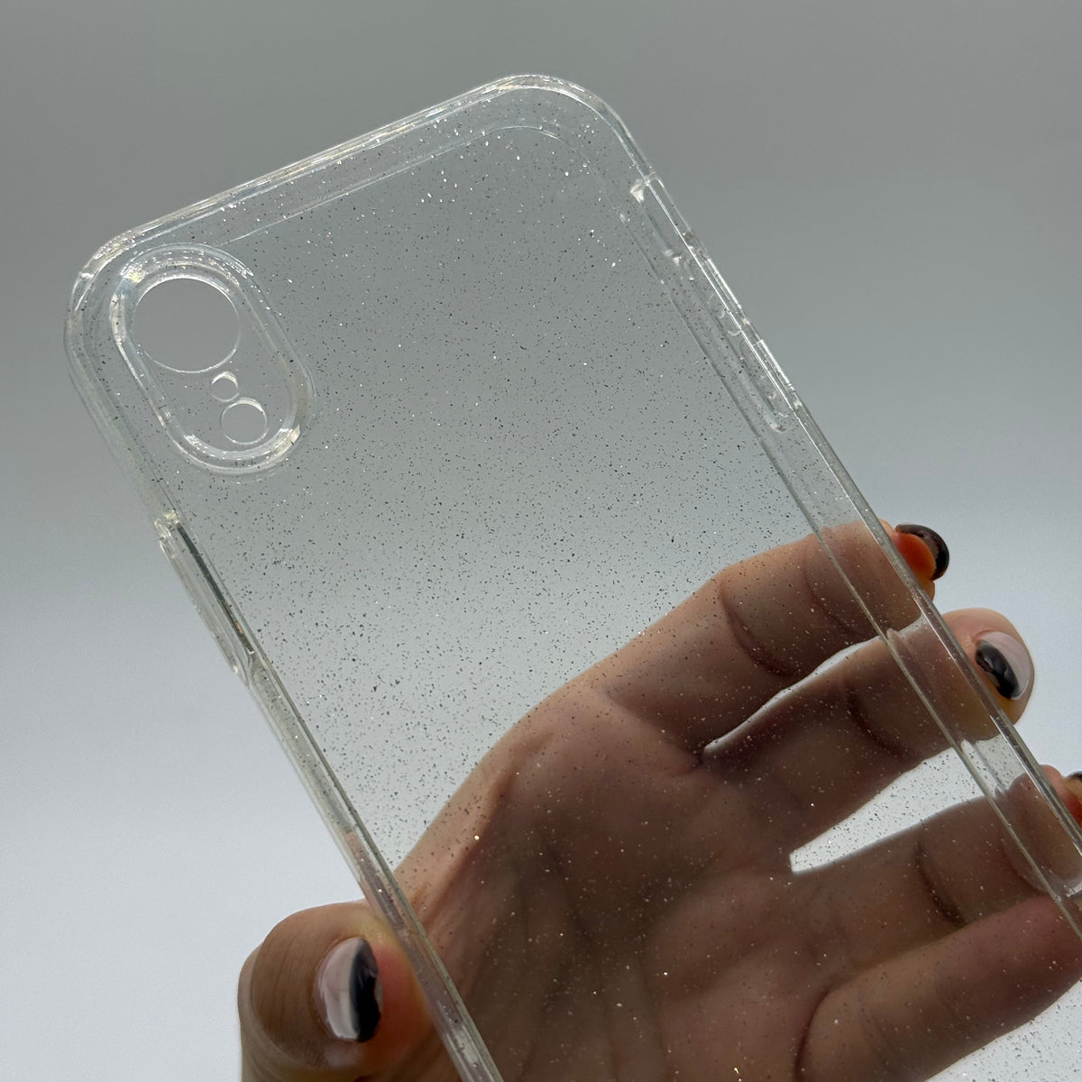 CASE IPHONE XR GLITTER GOMA