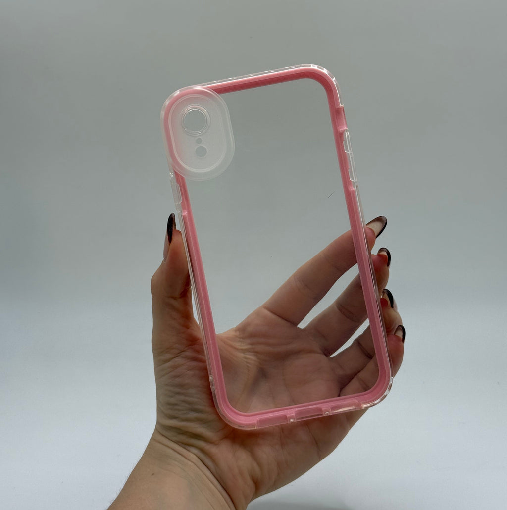 CASE IPHONE XR 360 ROSADO