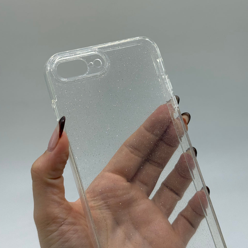 CASE IPHONE 7-8 PLUS GLITTER GOMA