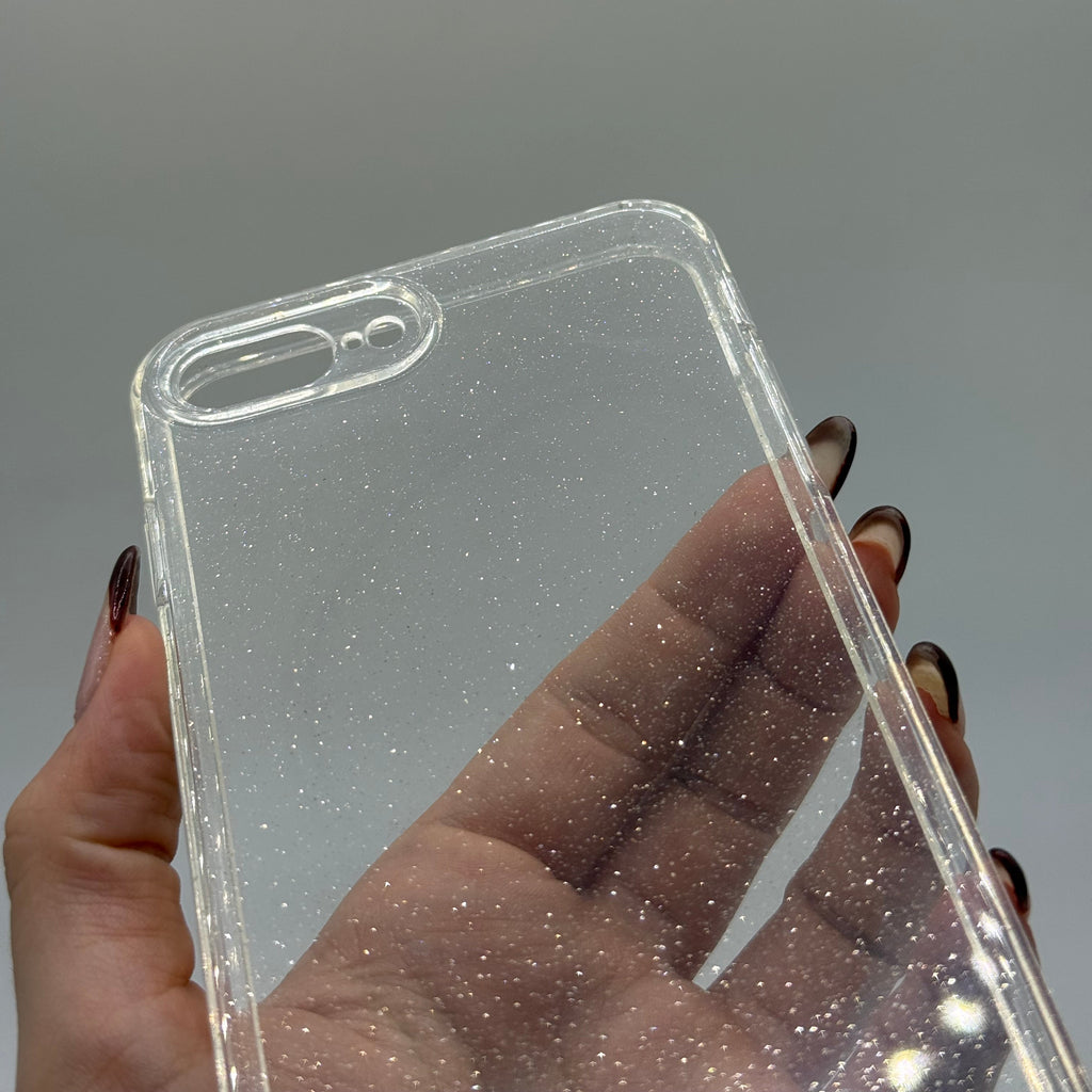 CASE IPHONE 7-8 PLUS GLITTER GOMA