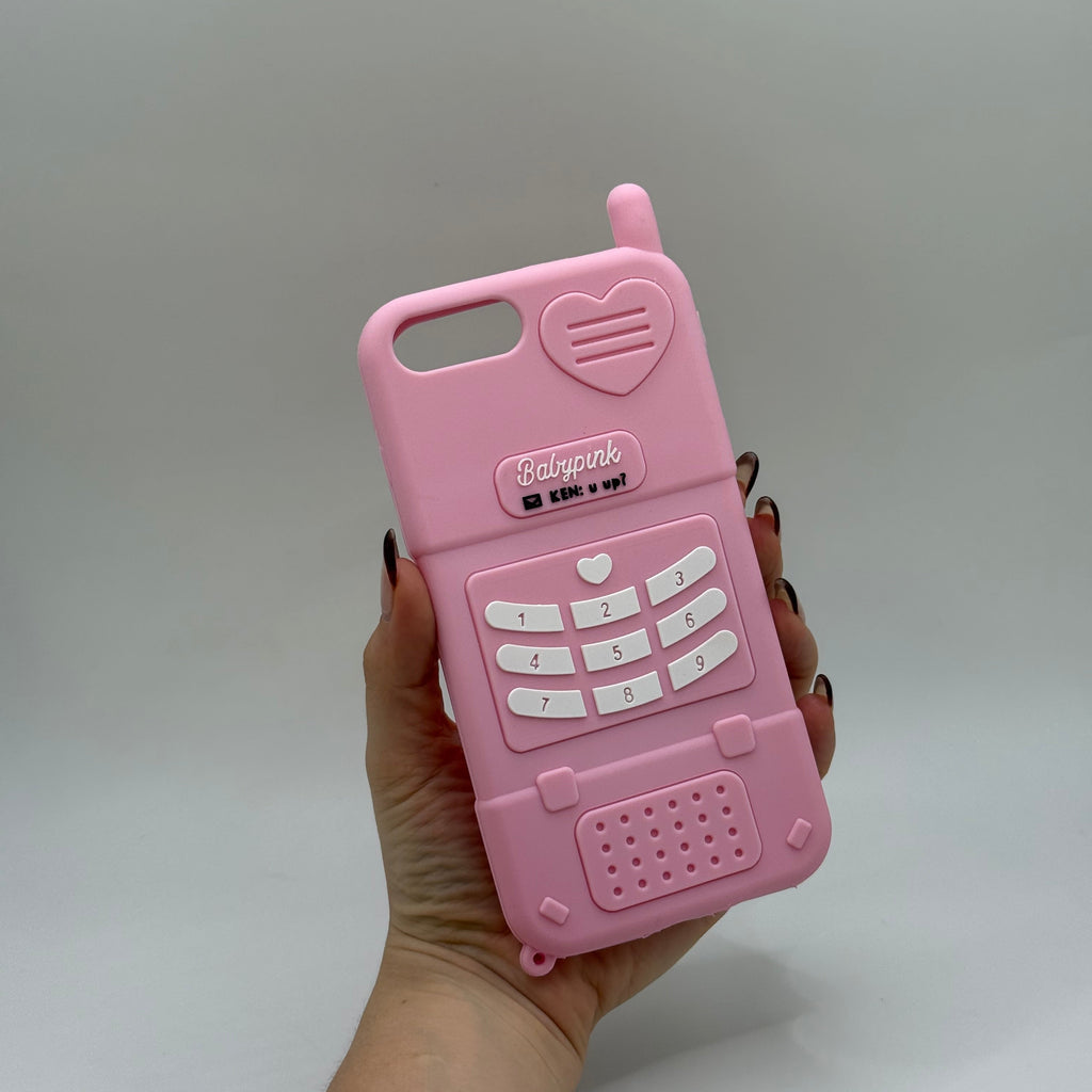 CASE IPHONE 7-8 PLUS TELÉFONO BARBIE