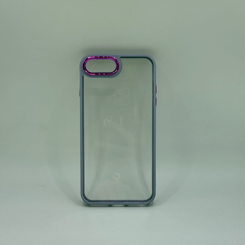 CASE IPHONE 7-8 PLUS BORDE COLOR LILA