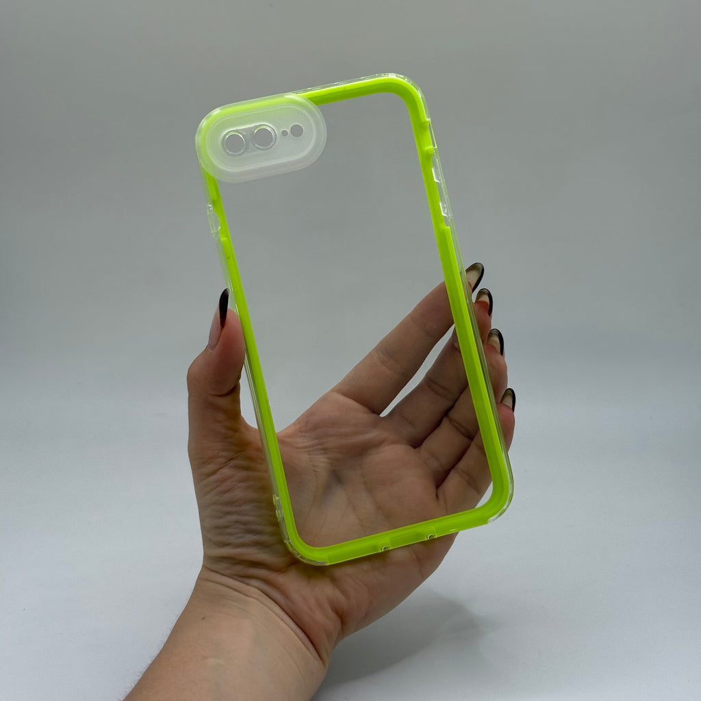 CASE IPHONE 7-8 PLUS 360 VERDE FOSFORESCENTE