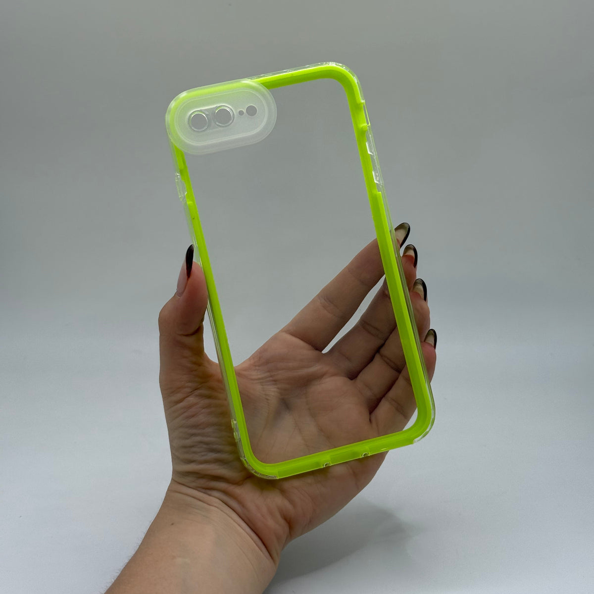 CASE IPHONE 7-8 PLUS 360 VERDE FOSFORESCENTE