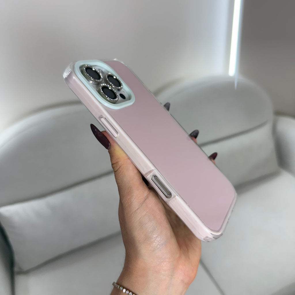 CASE IPHONE 16 PRO PASTEL ROSADO