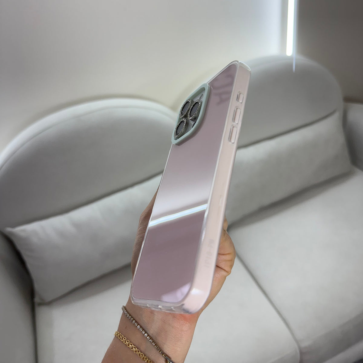 CASE IPHONE 14 PRO PASTEL ROSADO